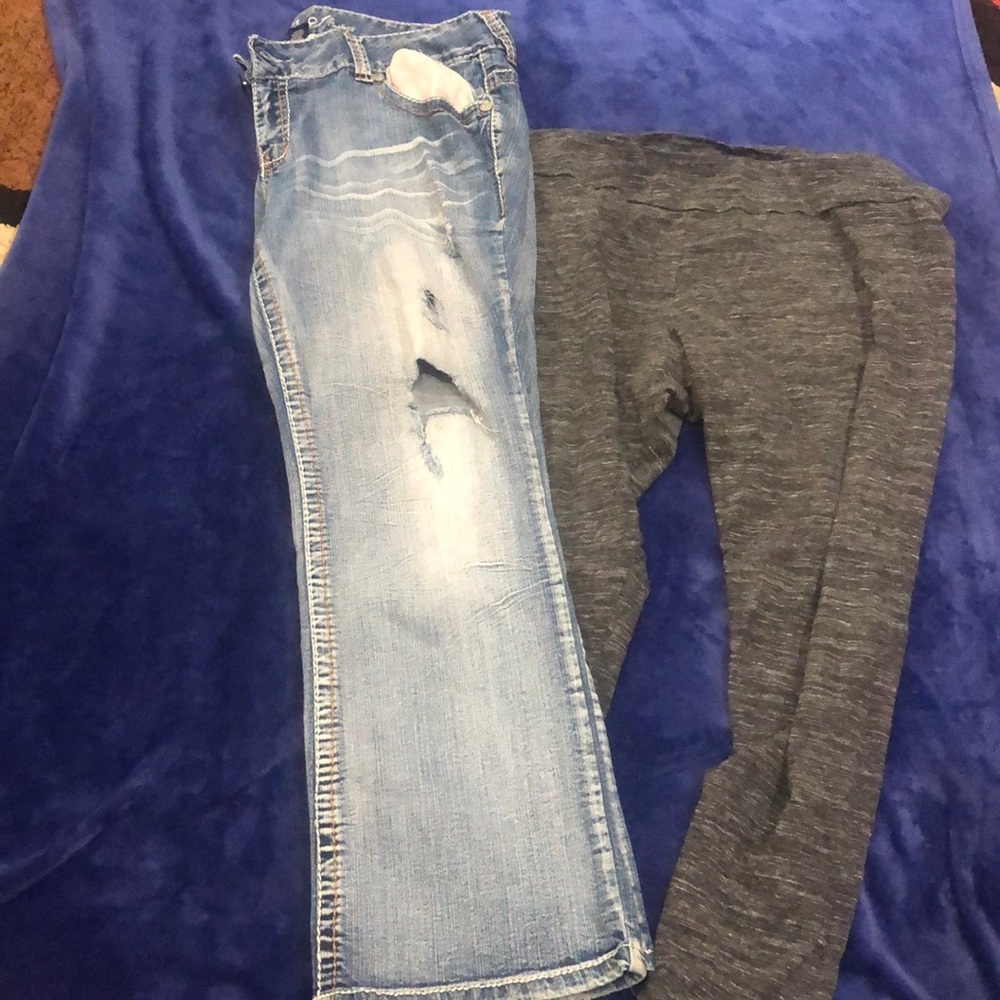 Bundle of A Pair of Jeans and Workout Pants